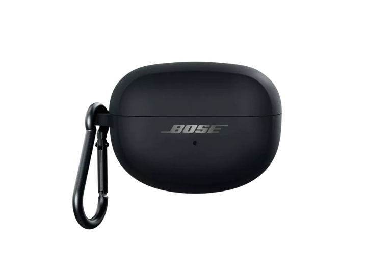 Estuche de silicona para Auriculares Bose QuietComfort Earbuds II Negro Cerrado